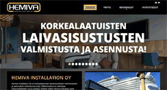 Desktop Screenshot of hemiva.fi